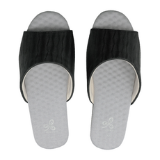 歐風家居涼感室內拖鞋, XL, 黑色