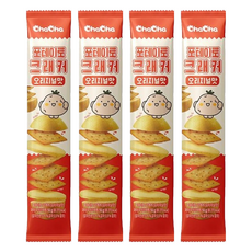 챠챠 포테이토 크래커 오리지널맛, 4개, 51g