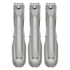 GREEN BELL 綠鐘 不銹鋼指甲剪 附集屑盒, 3個