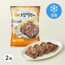 굿프랜즈 육즙가득 그릴떡갈비 (냉동), 1kg, 2개