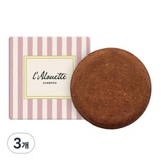 라루에뜨 프리미엄 약산성 프로틴 샴푸바 시나몬 가려운두피, 80g, 3개