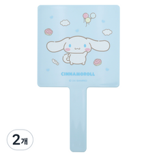 뷰티홈 산리오캐릭터즈 사각손거울 대, 시나모롤, 2개