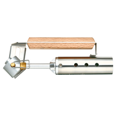 snow peak 雪諾必克 折疊瓦斯噴燈, 1個, 不銹鋼, 鋁, 黃銅, 天然木材