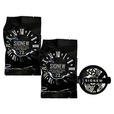 SIONEW Time Slip多效遮瑕魔法氣墊粉餅替換蕊 17g, 23 Natural Beige, 2個