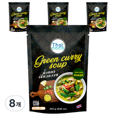 타이코코 그린 커리 수프, 250g, 8개