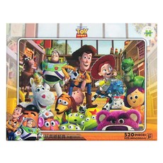 HUNDRED PICTURES 百耘圖 Toy Story 3拼圖 520片 尺寸380x530mm, 玩具總動員 多色, 1盒