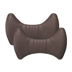 AIMBAN 汽車絲帶腰墊第三代, 梅洛棕, 2個