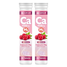 台塑生醫 MD Formula 醫之方 鈣 + 鎂發泡錠, 20顆, 2瓶