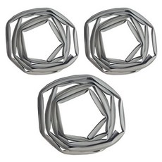 LIENO 玄關門翼型橡膠密封條 2.1m, 3個