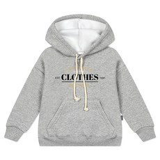 nykids 兒童刷毛寬鬆版長袖連帽T恤 W265