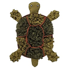 寵物益智嗅聞墊, 1個, 綠海龜