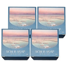 MURO 無路 死海鹽去角質皂 100g, 4個