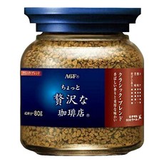 AGF 微奢華咖啡店 咖啡罐 藍紅標 經典贅沢, 80g, 1入, 1罐