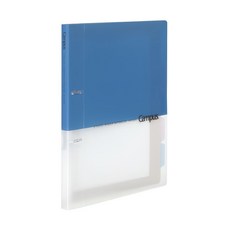 KOKUYO 國譽 Campus2孔活頁講義夾 B5 PP358B, 藍色, 1個