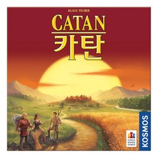 코리아보드게임즈 카탄 보드게임, 혼합색상, 1개