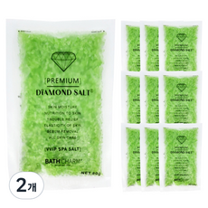 바스참 다이아몬드 솔트 입욕제 티트리, 800g, 2개