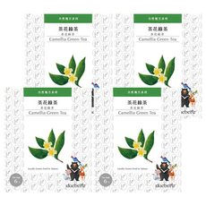 daebete 茶米茶 自然複方 茶花綠茶茶包, 3g, 6包, 4盒