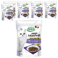 MonPetit 貓倍麗 成貓用 鮮魚什錦泌尿保健配方乾糧 450g*6包 多種鮮魚口味 無添加人工色素, 泌尿保健