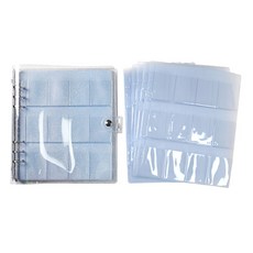 2Youngdesign 240格 口袋貼紙收集冊 + 5頁內頁套組, 透明, 1套