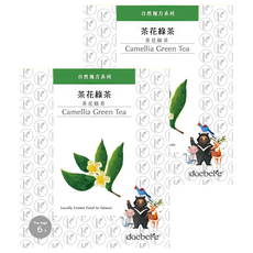 daebete 茶米茶 自然複方 茶花綠茶茶包, 3g, 6包, 2盒