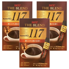 ucc THE BLEND 117 精緻即溶咖啡, 2g, 10條, 3盒