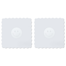 빈앤코 냄새차단 실리콘 매트 물결 사각, 2개