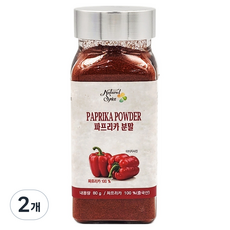 내츄럴스파이스 파프리카 분말, 80g, 2개