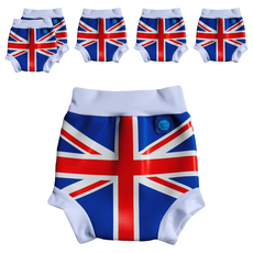 Splash About 游泳尿布褲 英國旗, 0~4個月, 6件