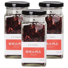 빅토리아 보틀 히비스커스 차, 46g, 1개입, 3개