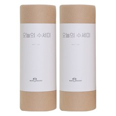 Blue Bucket 今日菜瓜布 60p, 米色, 2個