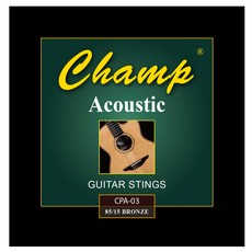 CHAMP 民謠吉他弦 1253 4p 盒裝, 單一商品, 單一顏色, 4個
