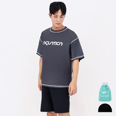 aquatica 男款防磨上衣+短褲套組 AQAMTS23010 PZ