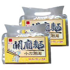 宏廣 鮮味關廟麵 小刀削麵, 600g, 2個