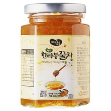 JEJU DAMUM 濟州漢拏峰柑橘蜂蜜茶醬, 250g, 1罐, 1罐