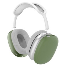 심플리로어 에어팟맥스 실리콘 이어컵 커버, 그린