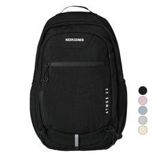 NEIKIDNIS 男女通用 Atmos 22 後背包, 黑色