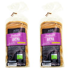 소톨레스텔레 유기농 천연 발효종으로 만든 비건 파로밀 통오트밀 식빵, 400g, 2개
