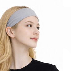 Fit-on 涼爽快乾髮帶, 灰色, 2個