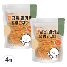 더담은 반려동물 일키로, 고구마, 1kg, 4개