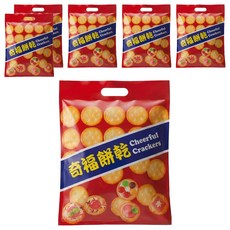 掬水軒 奇福餅乾 量販包 奶素, 320g, 6袋