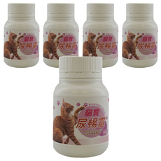 貓寶 尿暢靈, 貓咪專用, 60公克, 泌尿系統/腎臟護理, 5罐, 1瓶