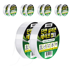 Skora 超強力單面矽膠膠帶 25mm x 5m, 10個