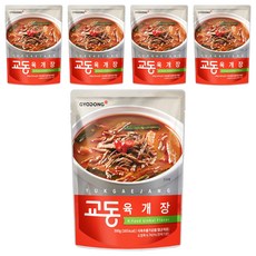 교동 육개장, 500g, 5개