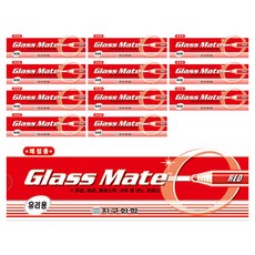 GLOBE CHEMICAL Glassmate玻璃用彩色鉛筆 紅色 3入*12入組, 4套, 1色