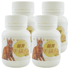 貓寶 牛磺酸, 90g 貓咪專用, 增強免疫力, 4罐
