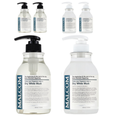 MALCOM 瑪律科姆 白麝香洗髮精 520ml+潤髮乳 520ml, 3組