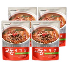 교동 육개장, 500g, 4개