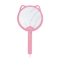 aiwa 愛華 貓形USB 二合一蚊燈拍 AEM-300, 粉色