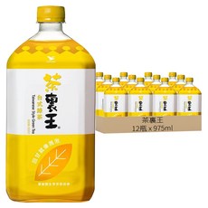 茶裏王 台式綠茶, 975ml, 12瓶