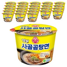 오뚜기옛날 사골곰탕면 용기 105g, 24개